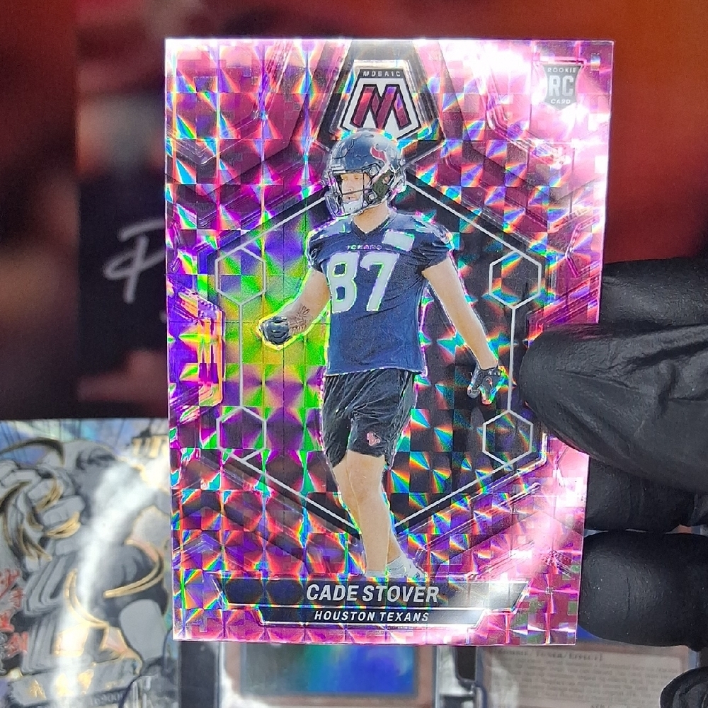 Panini Mosaic Trading Card - Pink Holographic